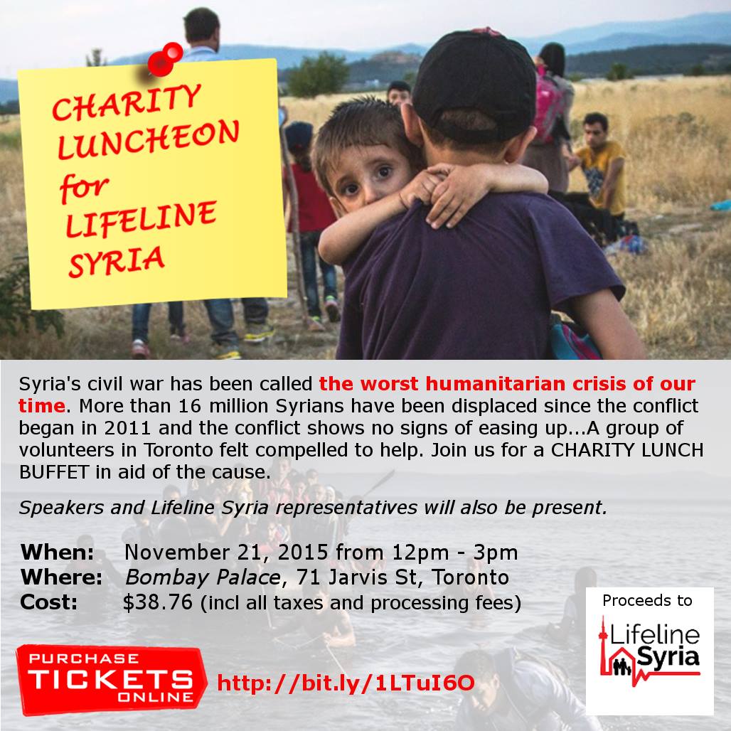 Charity Luncheon Flyer